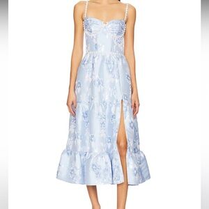 V. Chapman Lorenza Dress in Chambray